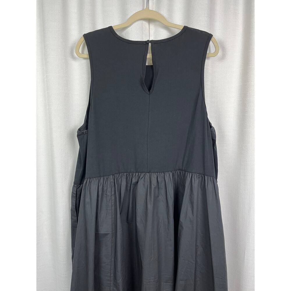 Torrid Black Knit&Cotton A Line Midi Dress Sz.4 - Picture 11 of 14